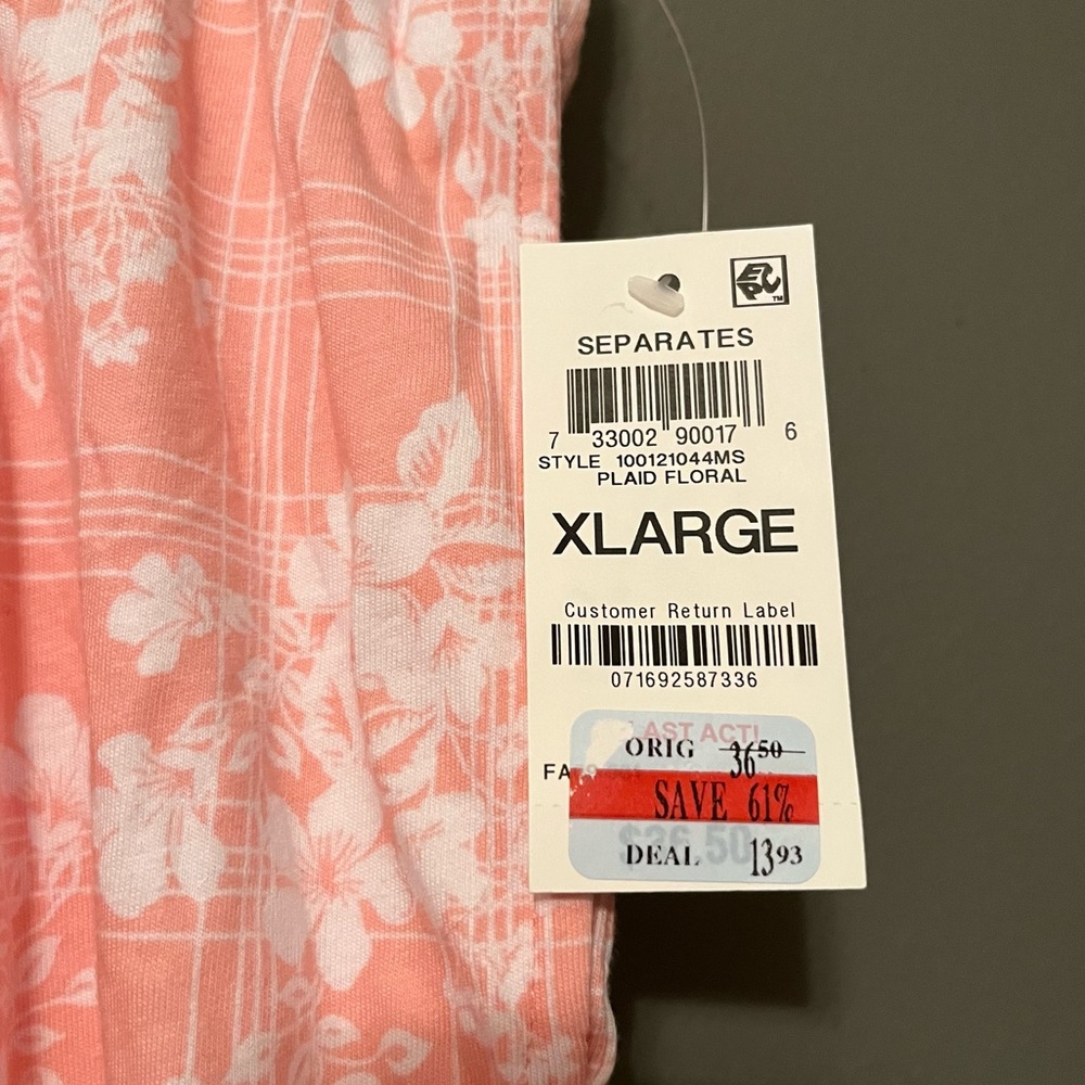 NWT Charter Club Sz XL PJ Top & Bottoms Set! - Picture 6 of 7